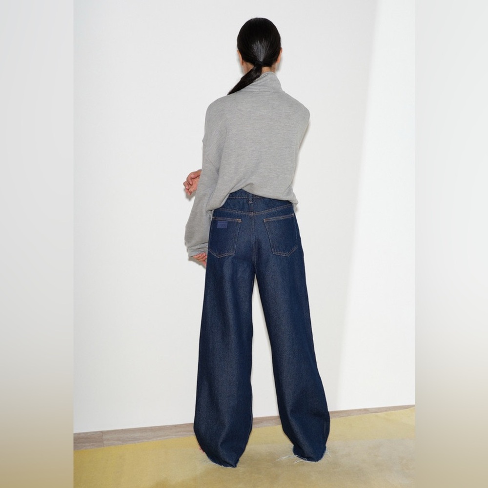 Ganni Drawstring Jean - Picture 4 of 7